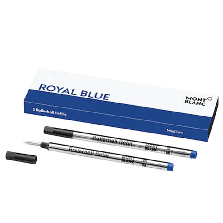 Montblanc Refills 2 Rollerball (M) Royal Blue - Michael Jones Jeweller