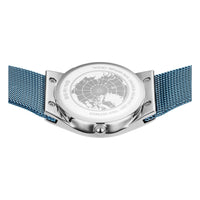 Bering Classic Polished Blue Crystal Quartz Watch 12927-308 - Michael Jones Jeweller