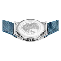 Bering Classic Polished Blue Crystal Quartz Watch 12927-308 - Michael Jones Jeweller