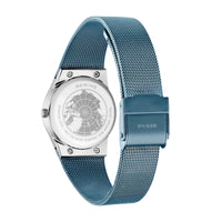 Bering Classic Polished Blue Crystal Quartz Watch 12927-308 - Michael Jones Jeweller