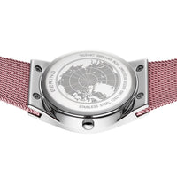 Bering Classic Polished Pink Quartz Watch 12927-989