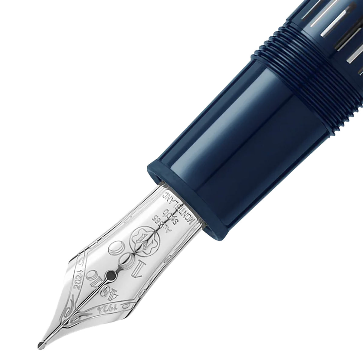 Montblanc Meisterstück Blue - The Origin Collection LeGrand Fountain Pen M - Michael Jones Jeweller