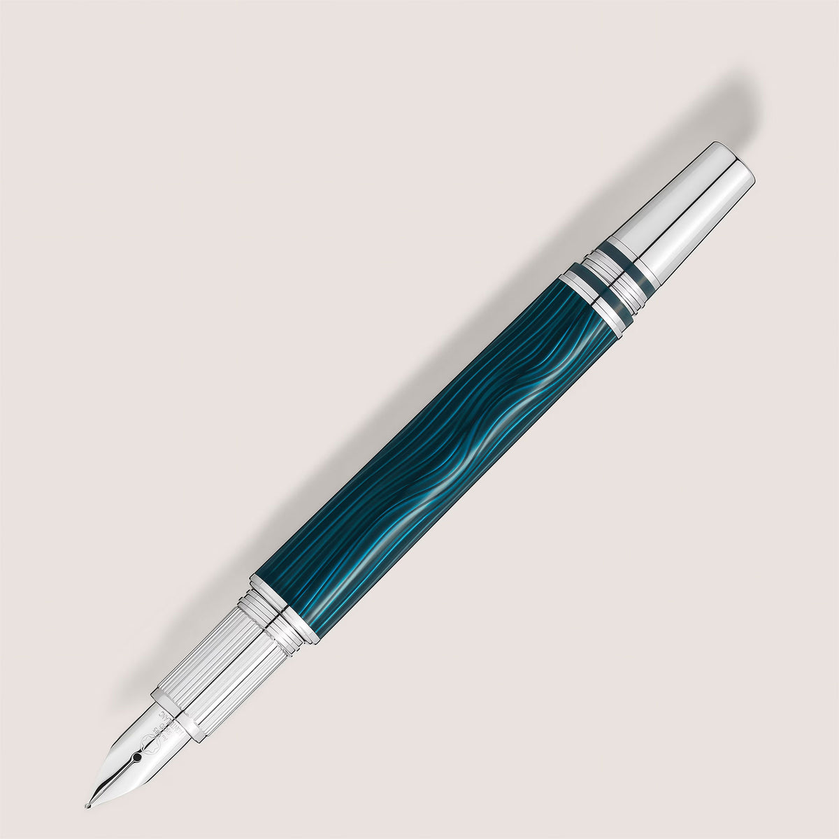 Montblanc StarWalker 132910 PolarGreen Metal Fountain Pen - Michael Jones Jeweller