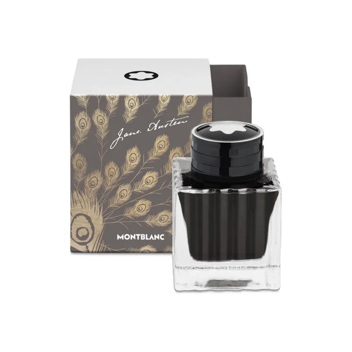 Montblanc Collectors Line - Writers Edition Homage to Jane Austen, Umber 50ml Ink Bottle - Michael Jones Jeweller