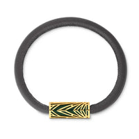 Montblanc Leather - Meisterstuck Bracelet The Origin Collection Green
