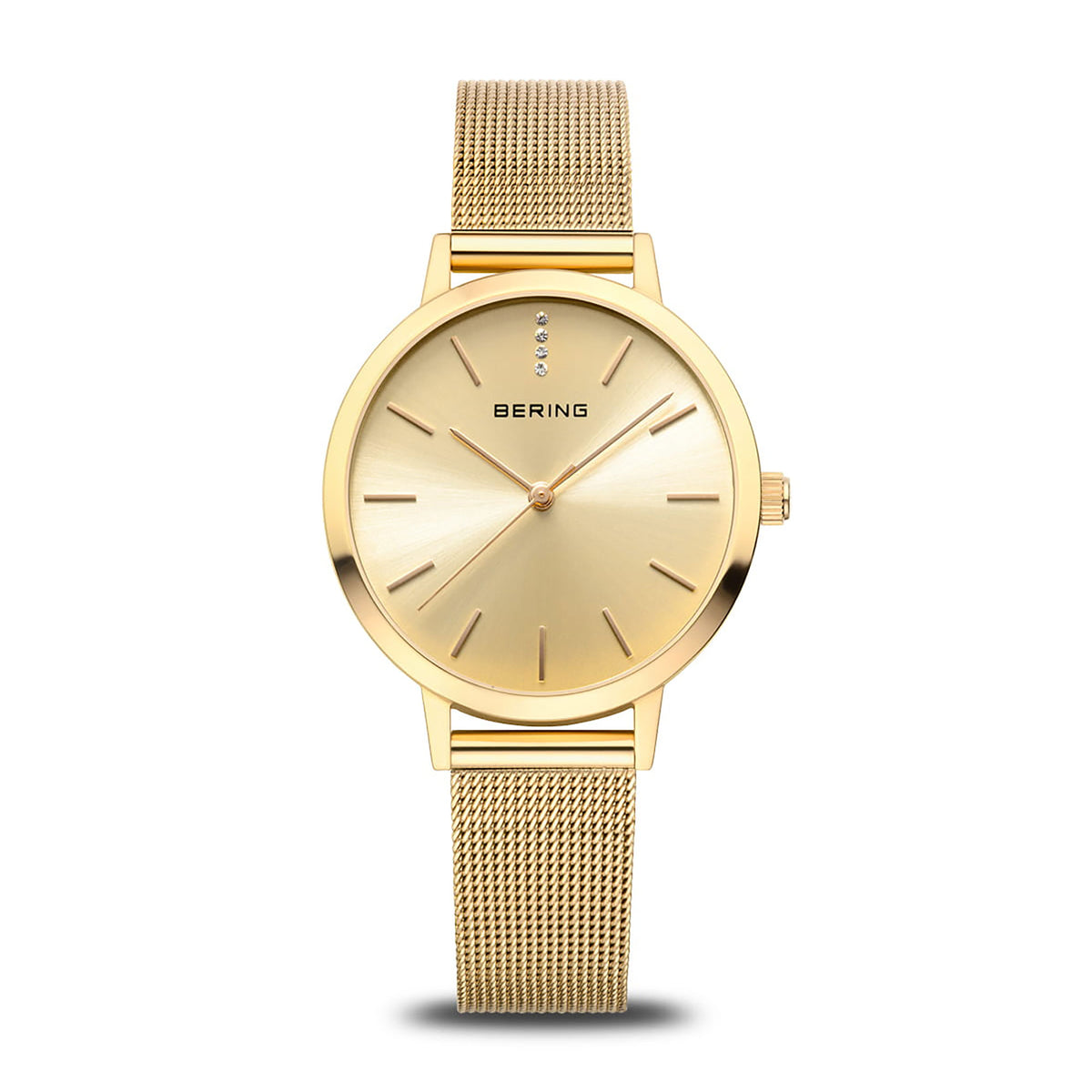 Bering Classic Polished Quartz Watch 13434-333 - Michael Jones Jeweller