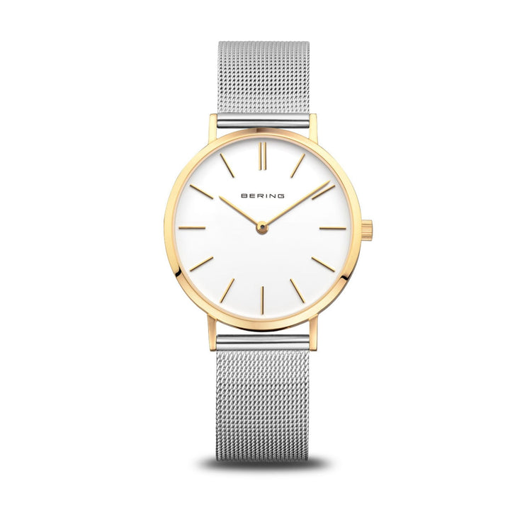 Bering Classic Polished Quartz Watch 14134-010 - Michael Jones Jeweller