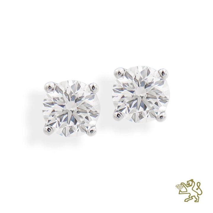 Windsor Pl 0.80ct Diamond Platinum Earrings