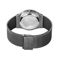 Bering Solar Brushed 40mm Blue Watch 14440-007