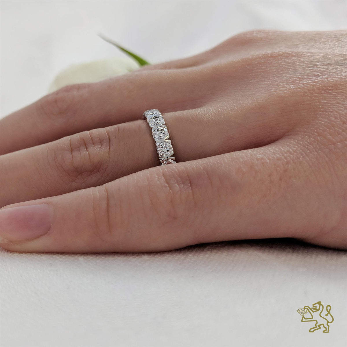 Affinity Bridal 0.71ct Diamond Platinum Ring - Michael Jones Jeweller