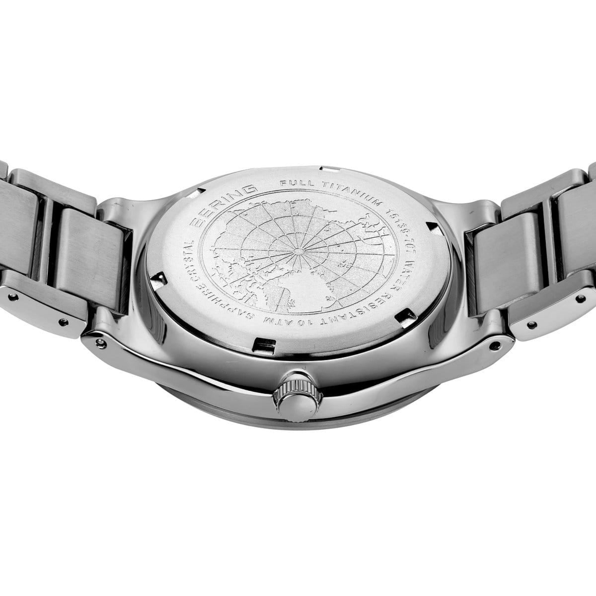 Bering Brushed Titanium Quartz Watch 15139-707 - Michael Jones Jeweller