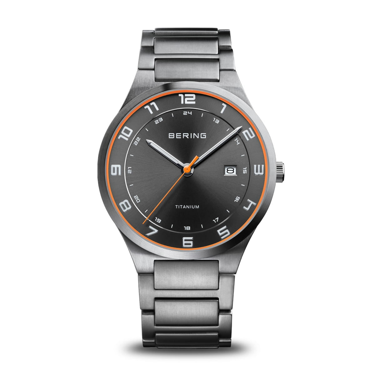 Bering Brushed Titamium Watch 15139-709 - Michael Jones Jeweller