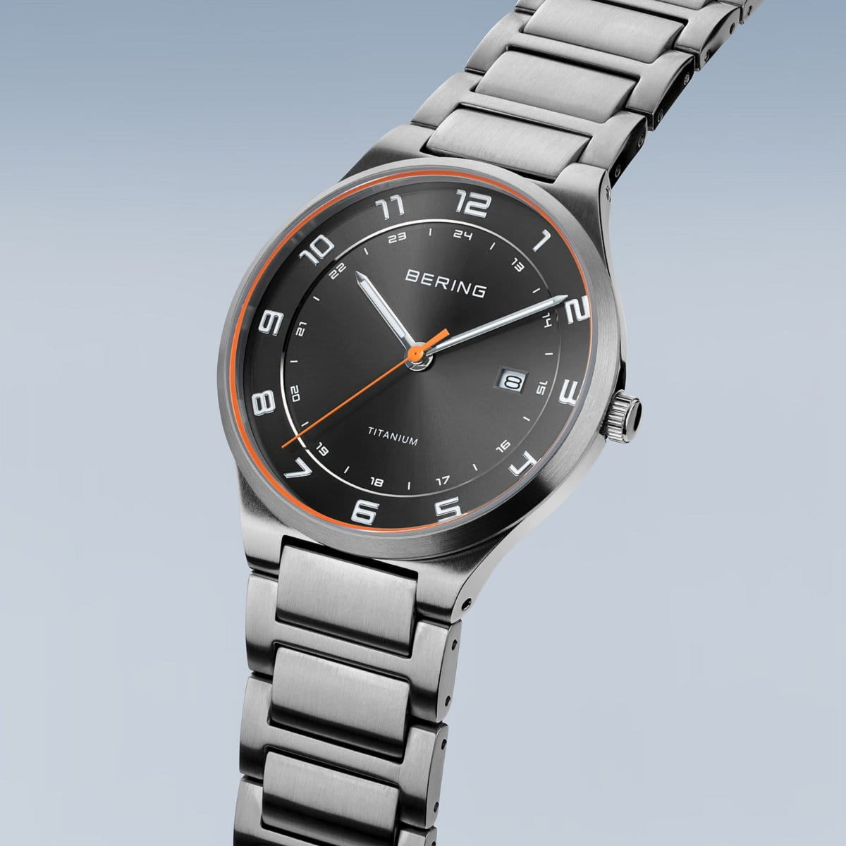 Bering Brushed Titamium Watch 15139-709 - Michael Jones Jeweller