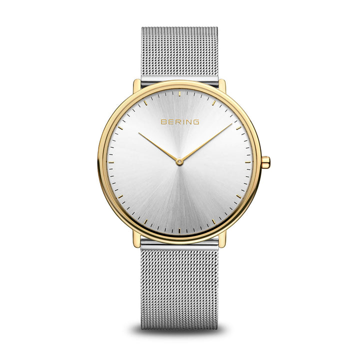 Bering Classic 39mm Mesh Quartz Watch 15739-010