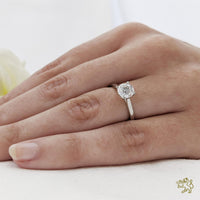 Classic Solitaire 1.00ct E VS1 Laboratory Grown Diamond Platinum Ring - Michael Jones Jeweller