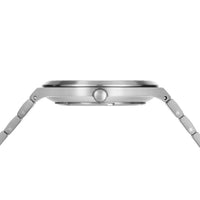 Bering Titanium 41mm Limited Edition White Guilloche Quartz Watch 16141-704