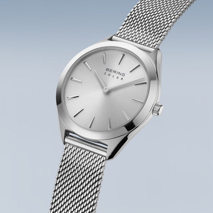 Bering Sunray Silver Quartz Watch 17331-000