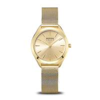 Bering Golden Sunray Solar Watch 17331-333
