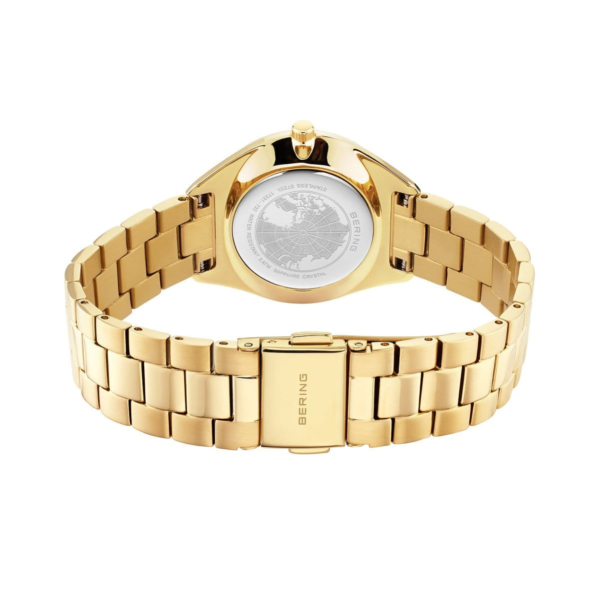 Bering Slim Black Mother of Pearl Solar Watch 17331-732 - Michael Jones Jeweller