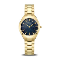 Bering Slim Black Mother of Pearl Solar Watch 17331-732 - Michael Jones Jeweller