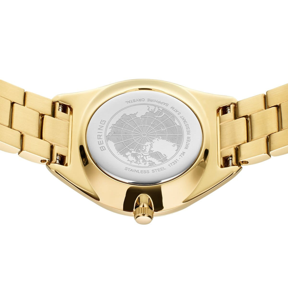 Bering Slim Mother of Pearl Solar Watch 17331-734 - Michael Jones Jeweller