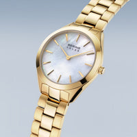 Bering Slim Mother of Pearl Solar Watch 17331-734 - Michael Jones Jeweller