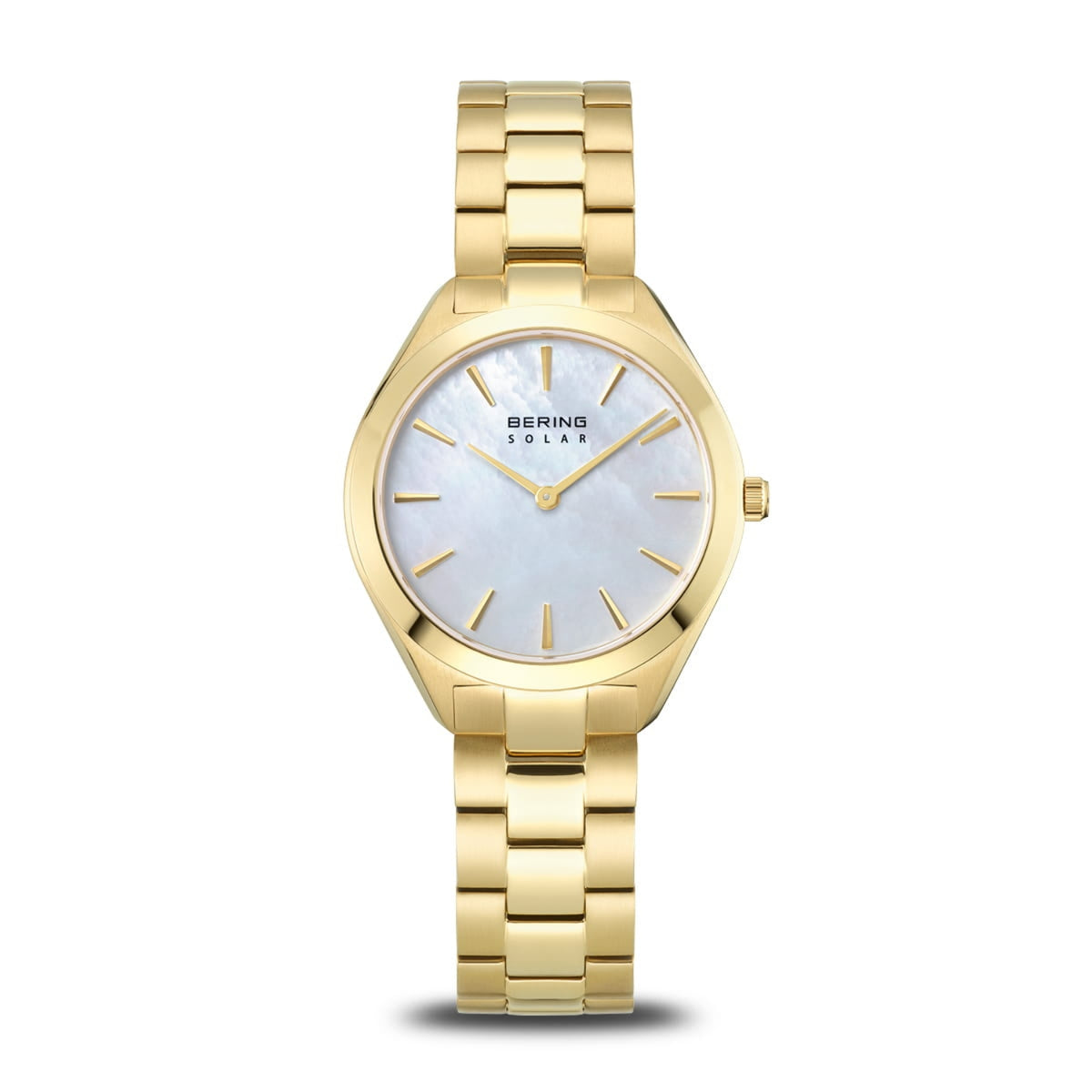 Bering Slim Mother of Pearl Solar Watch 17331-734 - Michael Jones Jeweller