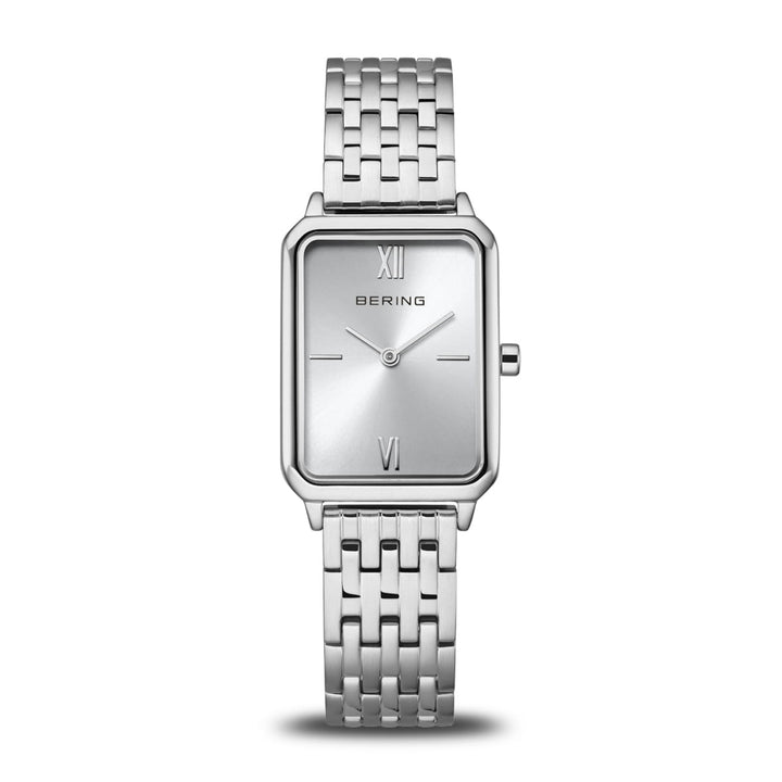 Bering Rectuangular Polished Quartz Watch 17423-700