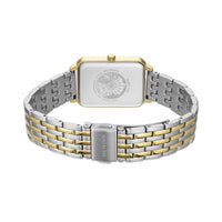 Bering Classic Rectangular Gold Plated Quartz Watch 17423-714