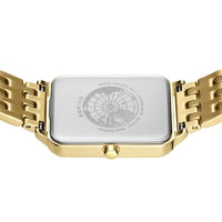 Bering Rectangular Yellow PVD Quartz Watch 17423-734 - Michael Jones Jeweller