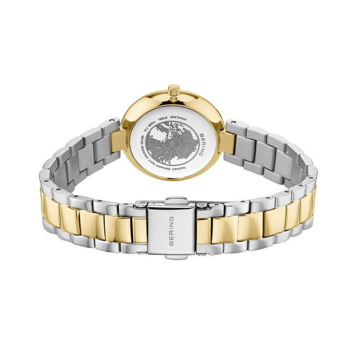 Bering Classic Yellow Gold Plated Quartz Watch 17529-710