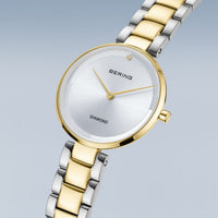 Bering Classic Yellow Gold Plated Quartz Watch 17529-710 - Michael Jones Jeweller