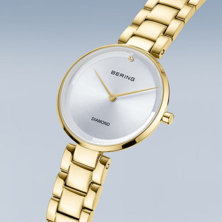 Bering Classic Gold Plated Quartz Watch 17529-730