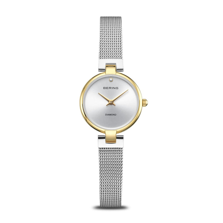 Bering Classic 34mm Polished Quartz Watch 17724-010