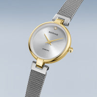 Bering Classic 34mm Polished Quartz Watch 17724-010