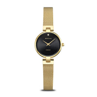 Bering Classic 24mm Gold Plated Quartz Watch 17724-332