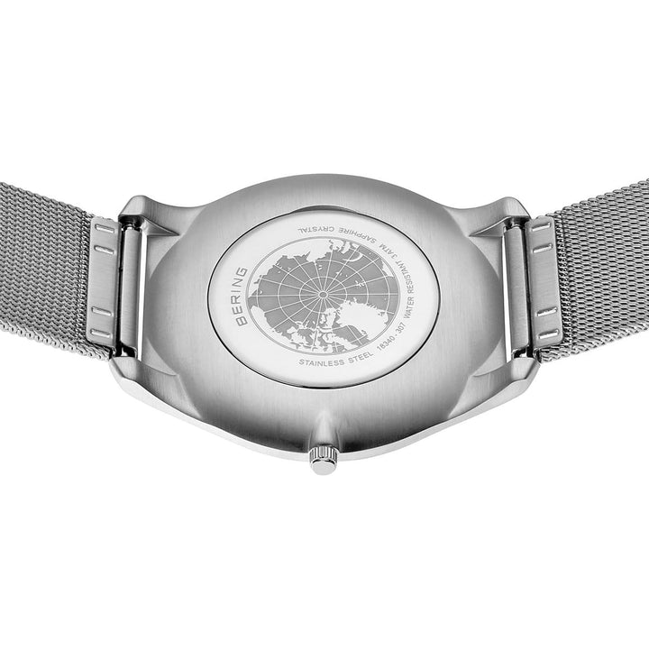 Bering Ultra Slim Polished/Brushed Silver Quartz Watch 18340-307 - Michael Jones Jeweller