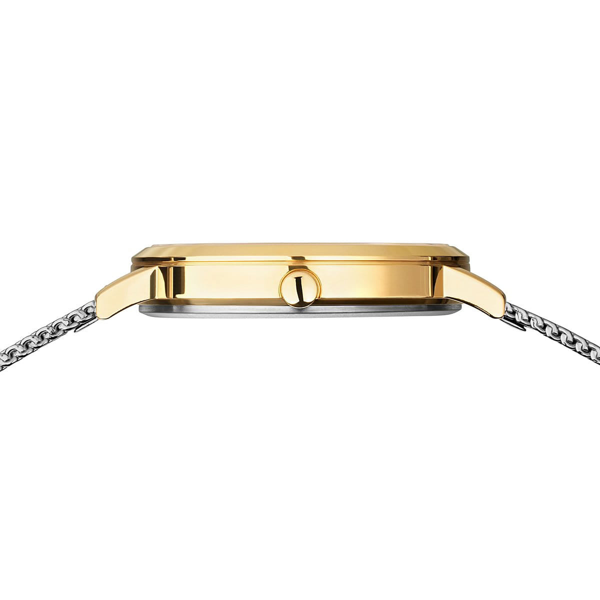 Bering Titanium Polished/Brushed Gold Quartz Watch 18634-010 - Michael Jones Jeweller