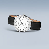 Bering Titanium Polished/Brushed Silver Quartz Watch 18634-404