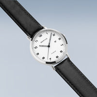 Bering Titanium Polished/Brushed Silver Quartz Watch 18634-404