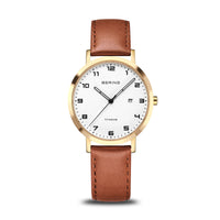 Bering Titanium Polished Quartz Watch 18634-534
