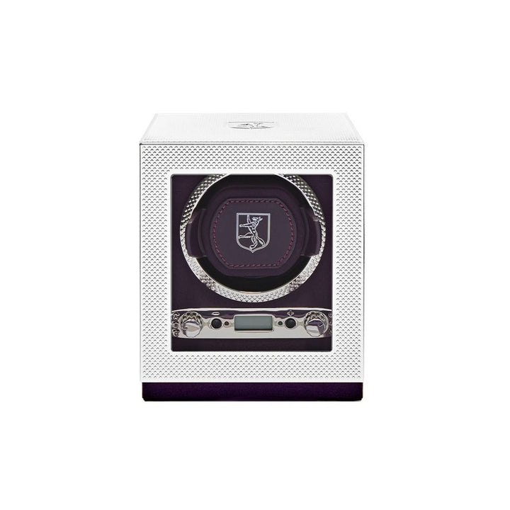 WOLF Silver 190th Anniversary Single Watch Winder - ONLINE EXCLUSIVE