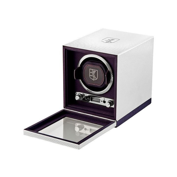 WOLF Silver 190th Anniversary Single Watch Winder - ONLINE EXCLUSIVE