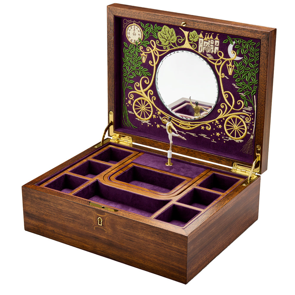 WOLF Ballet Musical Jewellery Box Cinderella