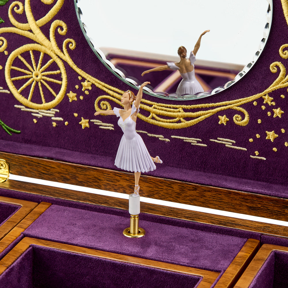 WOLF Ballet Musical Jewellery Box Cinderella