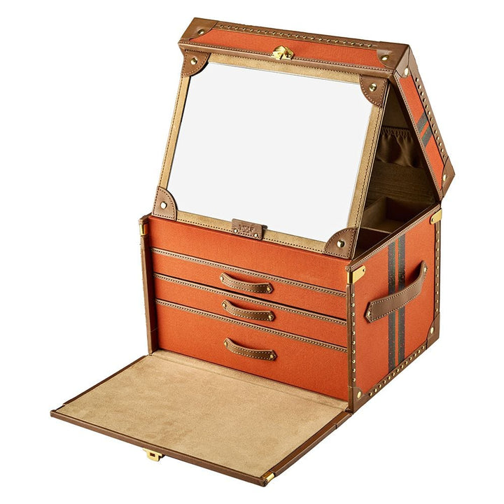 WOLF Ida 190th Anniversary Orange Trunk Jewellery Box - ONLINE EXCLUSIVE