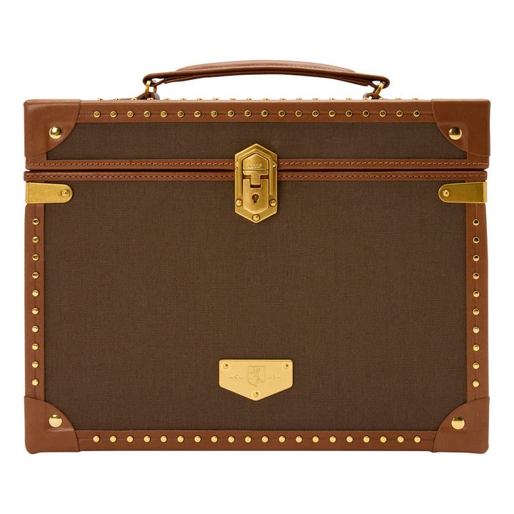 WOLF Ida 190th Anniversary Khaki Trunk Jewellery Box