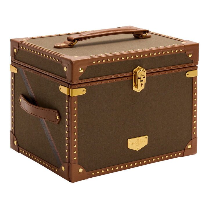 WOLF Ida 190th Anniversary Khaki Trunk Jewellery Box