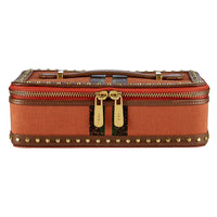 WOLF Ida 190th Anniversary Orange Zip Jewellery Case - ONLINE EXCLUSIVE - Michael Jones Jeweller