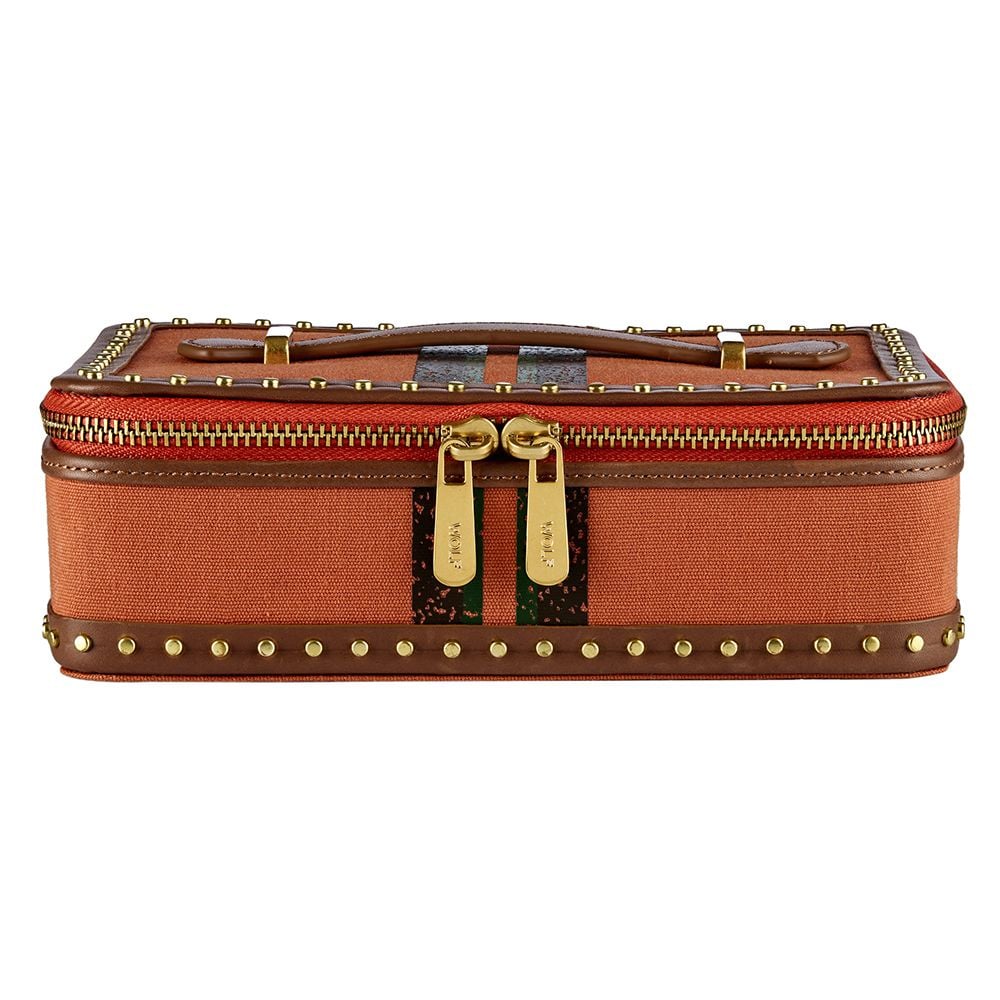 WOLF Ida 190th Anniversary Orange Zip Jewellery Case - ONLINE EXCLUSIVE - Michael Jones Jeweller